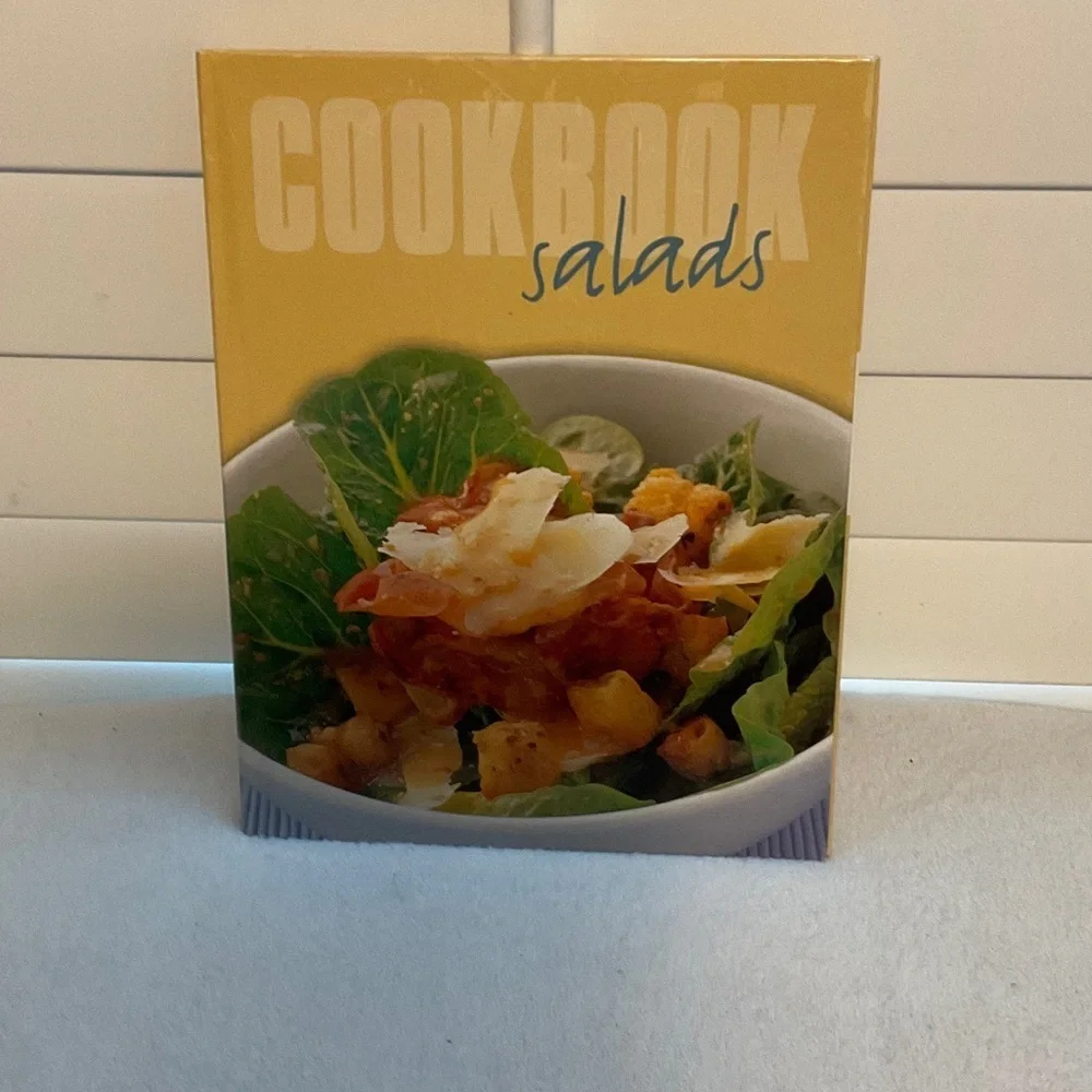 Salads Cookbook - Yellow Cover